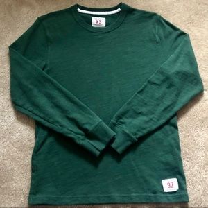 Abercrombie and Fitch men’s olive green crewneck